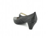 AM Gro�e Damenschuhe XXL Spangen-Pumps Schuhe in �bergr��en Schwarz