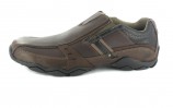 Skechers Große Herrenschuhe XXL Slipper Freizeitschuhe in Übergrößen Braun Skechers Große Herrenschuhe XXL Slipper Freizeitschuhe in Übergrößen Braun