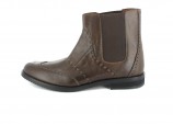 Manz Gro�e XXL Herrenschuhe Stiefeletten Stiefel in �bergr��en Braun