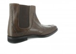 Manz Gro�e XXL Herrenschuhe Stiefeletten Stiefel in �bergr��en Braun