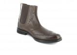 Manz Gro�e XXL Herrenschuhe Stiefeletten Stiefel in �bergr��en Braun