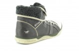 Mustang Gro�e Herrenschuhe Kult Boots in �bergr��en Grau