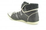 Mustang Gro�e Herrenschuhe Kult Boots in �bergr��en Grau