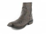 Mustang Gro�e Herrenschuhe XXL Boots Stiefel in �bergr��en Braun