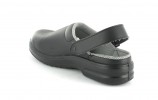Santos Antibakterielle Pantoletten Clogs in Gr��e 36-47 Schwarz