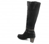 Piazza XXL Große Damenschuhe Stiefel in Übergrößen Schwarz Piazza XXL Große Damenschuhe Stiefel in Übergrößen Schwarz