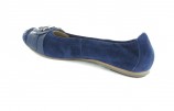 H�gl XXL Ballerinas Gro�e Damenschuhe Schuhe in �bergr��en Blau