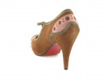 AM XXL Damenschuhe Pumps in �bergr��en Braun