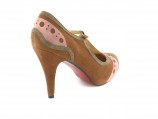 AM XXL Damenschuhe Pumps in �bergr��en Braun