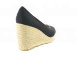 AM XXL Damenschuhe Plateau Pumps Keil-Pumps in Übergrößen Schwarz AM XXL Damenschuhe Plateau Pumps Keil-Pumps in Übergrößen Schwarz