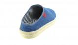 AM Schlupfschuh Clogs Hausschuhe von Gr��e 42-50 Jeans Blau