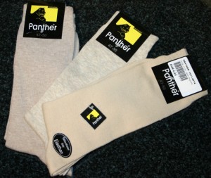 Herren Socken in �bergr��e 3er Pack Beige Mix