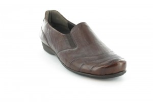 Semler Große Damen Slipper Halbschuhe Übergrößen Braun Semler Große Damen Slipper Halbschuhe Übergrößen Braun