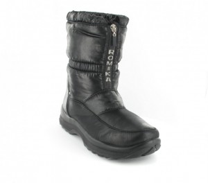 Romika XXL Damen Boots Winterschuhe in �bergr��e Schwarz
