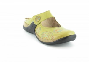 Romika Große Damenschuh Clog XXL Hausschuhe in Übergrössen Grün Romika Große Damenschuh Clog XXL Hausschuhe in Übergrössen Grün