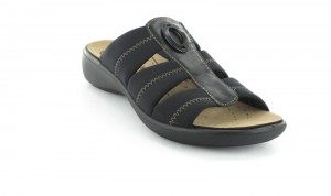 Romika Damen Sandalen Pantoletten Clog in Übergröße Schwarz Romika Damen Sandalen Pantoletten Clog in Übergröße Schwarz