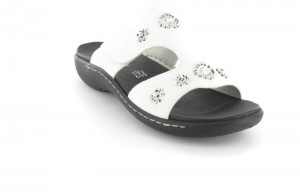 Remonte Damenschuhe Clog Hausschuhe in �bergr�ssen Wei�