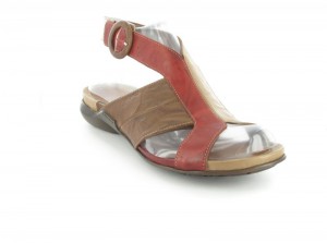 Romika Damensandalen R�mersandalen Sandalen in �bergr�ssen Rot