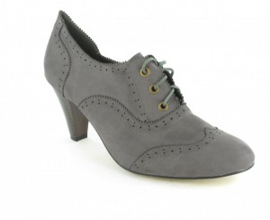 Gro�e Damenschuhe XXL Trotteur Pumps in �bergr�ssen Grau