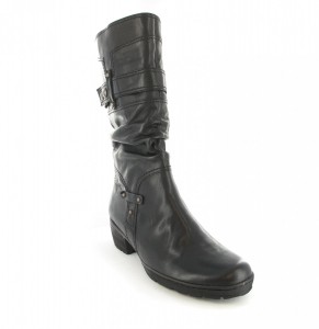 Gabor XXL Damen Stiefel Hosenstiefel in �bergr��e Schwarz
