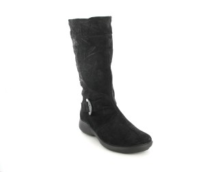 Romika Damenschuhe Tex Stiefel in �bergr��en Schwarz
