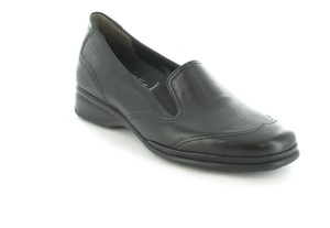Semler Damenschuhe Slipper Schuhe in �bergr��en Schwarz