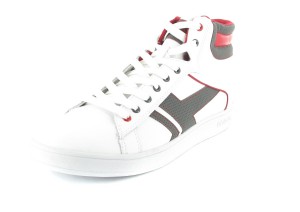 Boras Gro�e Herren Schuhe Sneaker Boots in �bergr��en Wei�