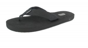 Teva Gro�e Sandalen Sommer Zehentrenner in �bergr��en Schwarz