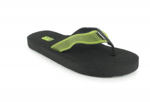 Teva Gro�e Sandalen Sommer Zehentrenner in �bergr��en Schwarz/Gr�n