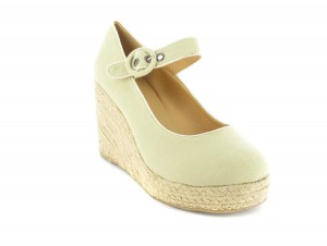 AM XXL Damenschuhe Plateau Pumps Keil-Spangen-Pumps in Übergrößen Beige AM XXL Damenschuhe Plateau Pumps Keil-Spangen-Pumps in Übergrößen Beige