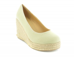 AM XXL Damenschuhe Plateau Pumps Keil-Pumps in �bergr��en Beige