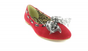 AM XXL Damenschuhe Ballerinas Schuhe in �bergr��en Rot