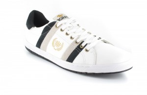 Boras Herren Sneaker Skater Schuhe �bergr��en Wei�