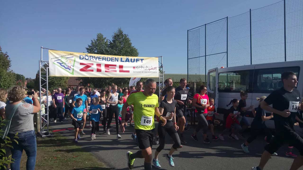 Dörverden läuft mit schuhplus als Hauptsponsor