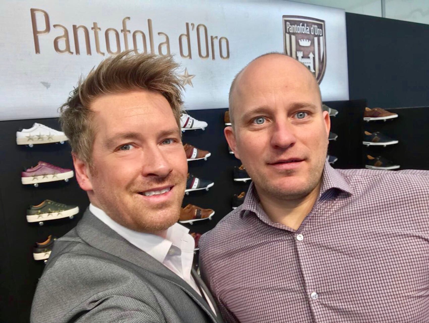 Kay Zimmer, Chef von schuhplus - Schuhe in Übergrößen, auf der Gallery SHOES 2018 in Düsseldorf