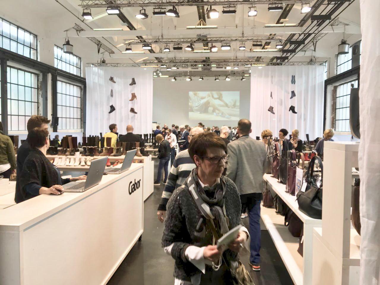 Kay Zimmer, Chef von schuhplus - Schuhe in Übergrößen, auf der Schuhmesse Gallery SHOES in Düsseldorf 