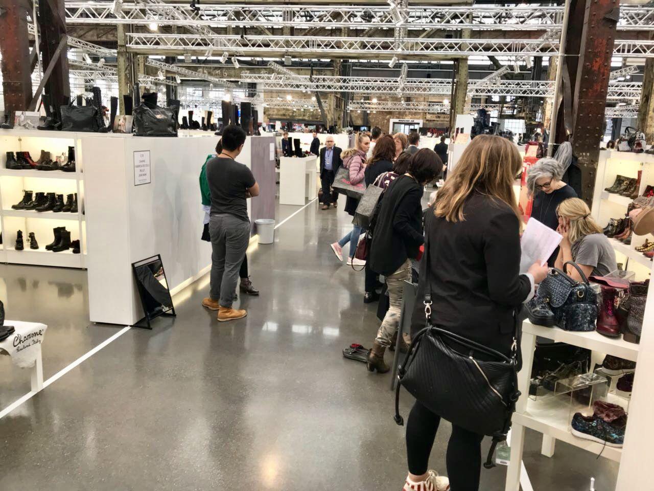 Kay Zimmer, Chef von schuhplus - Schuhe in Übergrößen, auf der Schuhmesse Gallery SHOES in Düsseldorf 