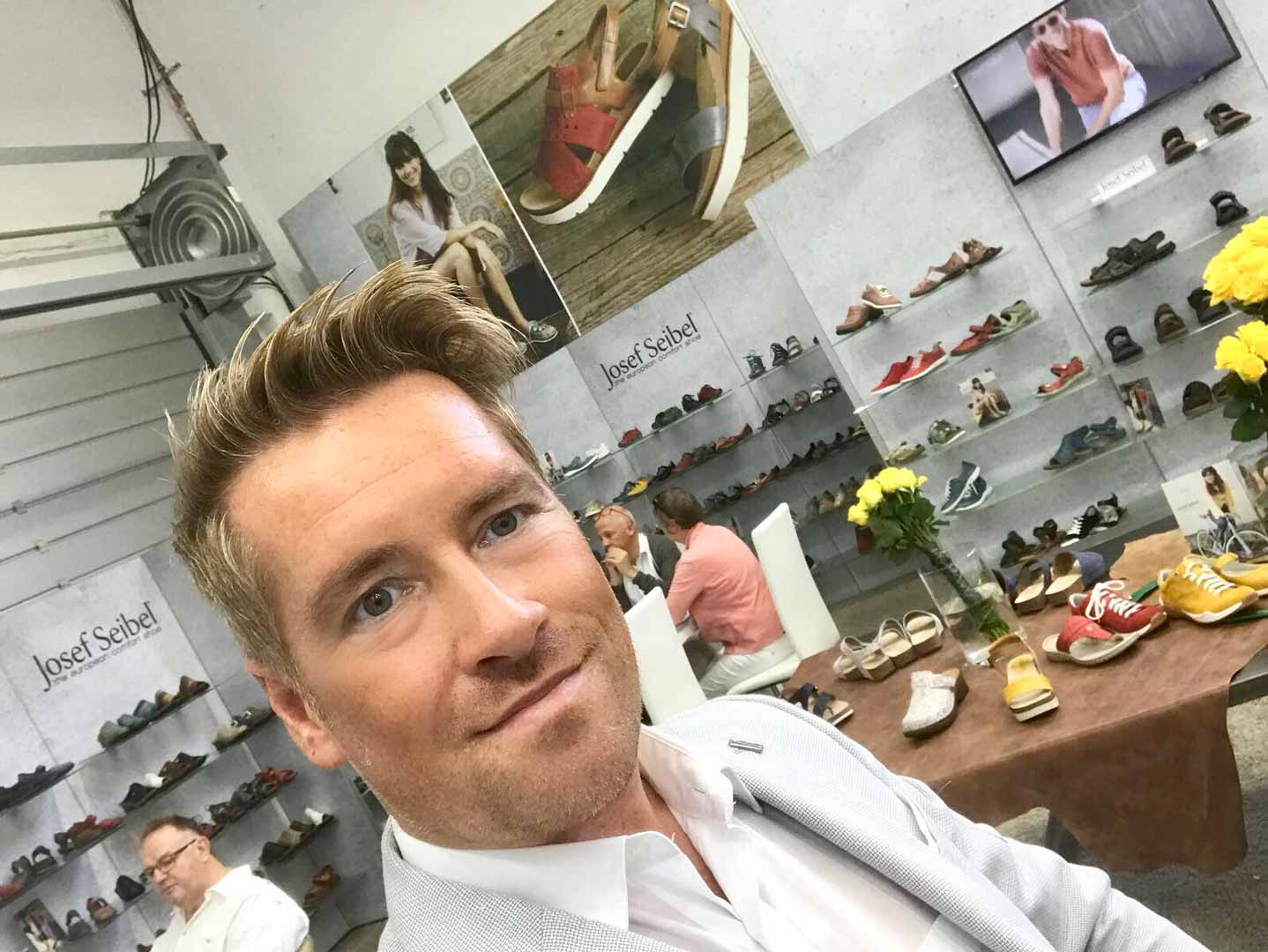 Kay Zimmer von schuhplus bei Josef Seibel 