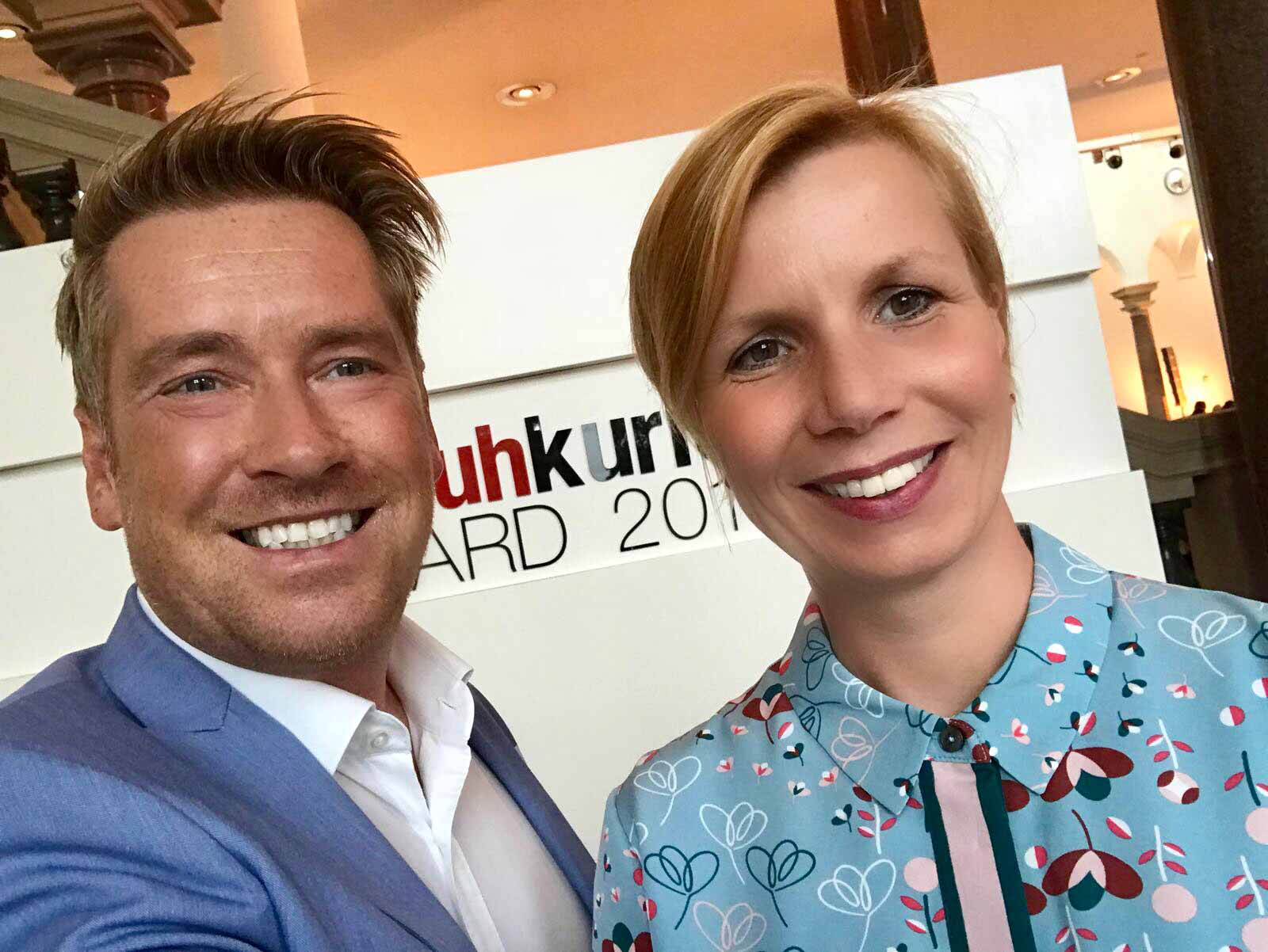 Kay Zimmer von schuhplus beim schuhkurier AWARD 2018