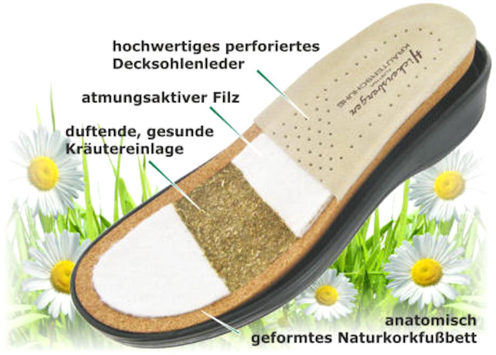 Kräuterschuhe von Hickersberger - Damenschuhe in Übergrößen bei schuhplus