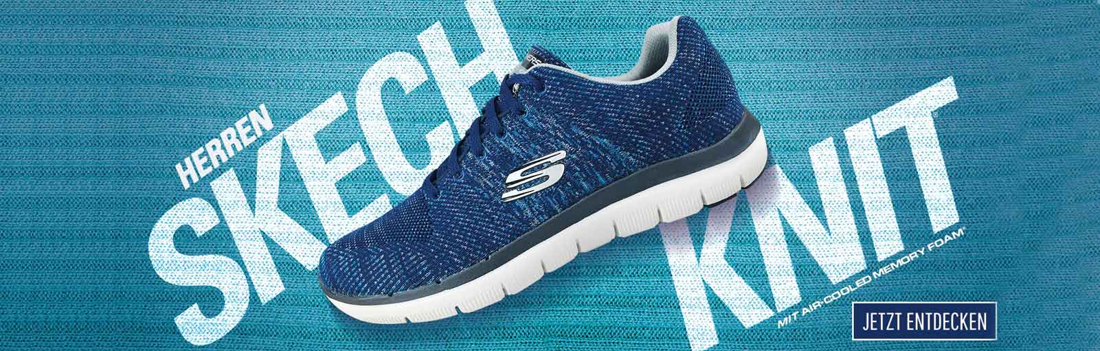 Neue Kollektion Frühling-Sommer 2018: SKECHERS Herrenschuhe in Übergrößen bei schuhplus